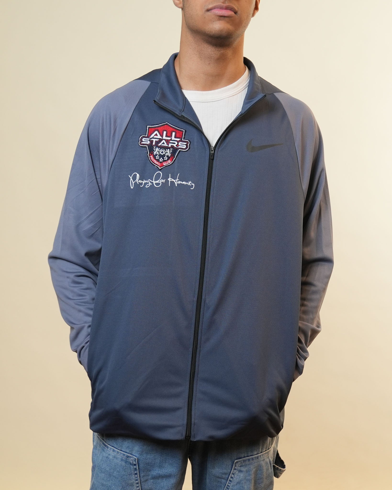 Nike Grey All Stars Jacket