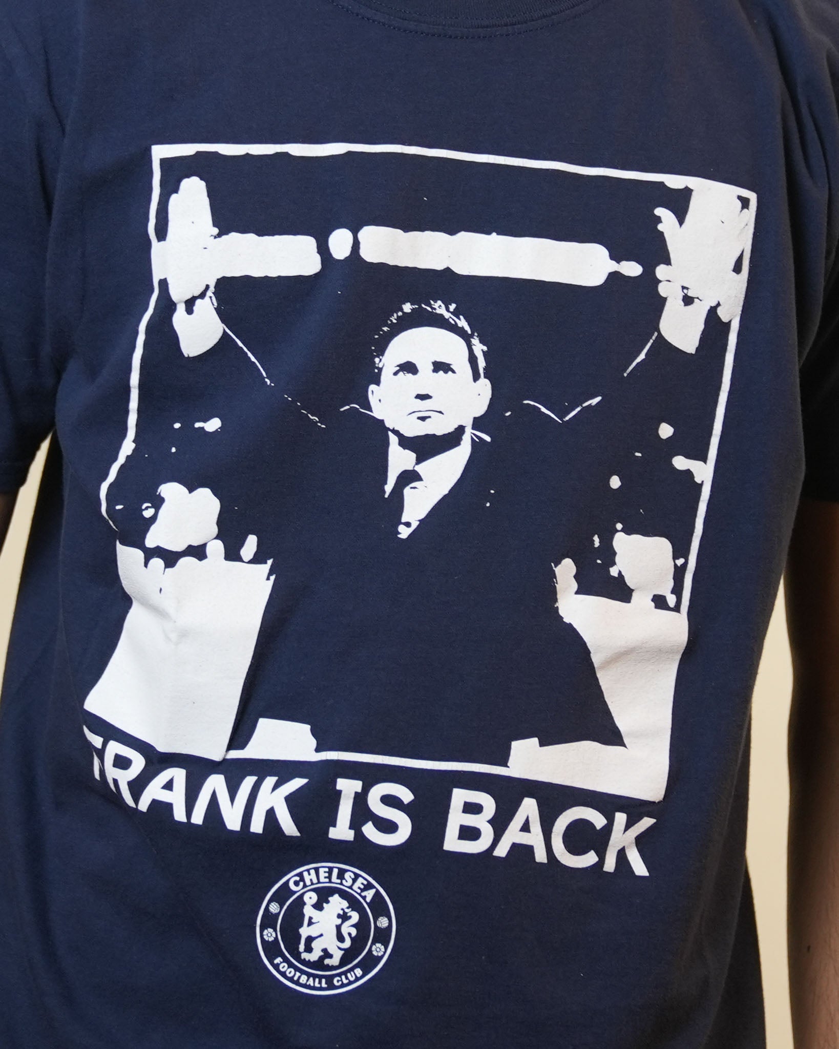 Chelsea FC Frank Is Back Blue Tshirt