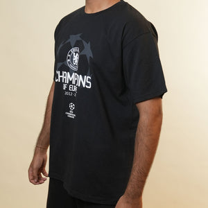 Chelsea Champions League Black Tshirt
