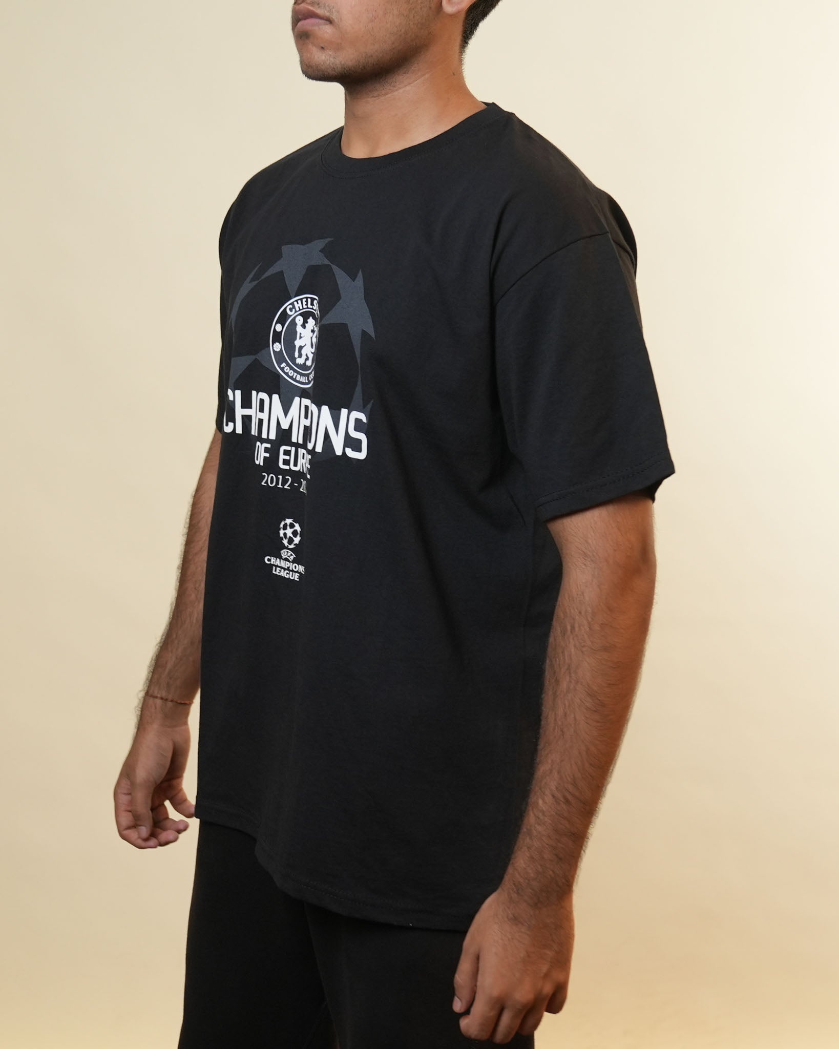Chelsea Champions League Black Tshirt