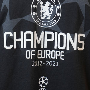 Chelsea Champions League Black Tshirt