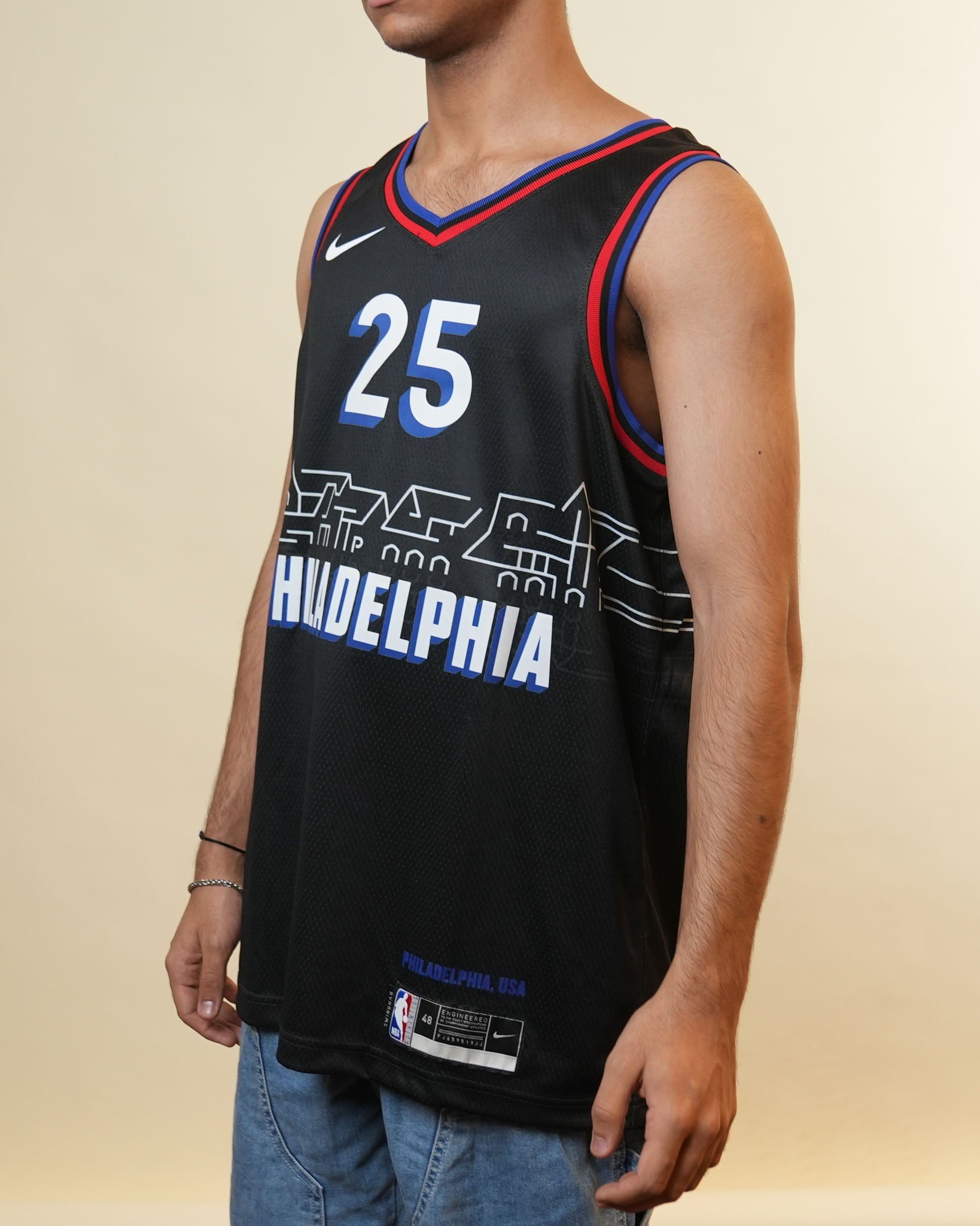 Philadelphia Black Tank Jersey