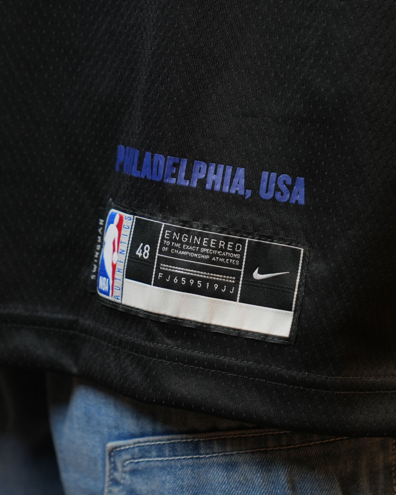 Philadelphia Black Tank Jersey