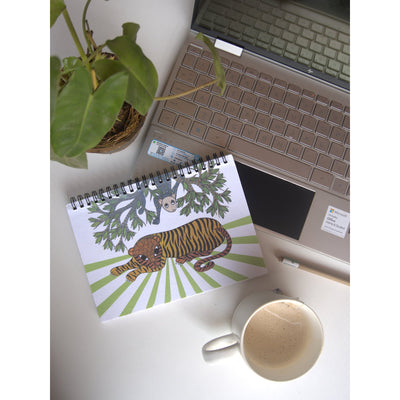 Baagh Bandar Spiral Sketchpad