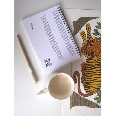 Baagh Bandar Spiral Sketchpad