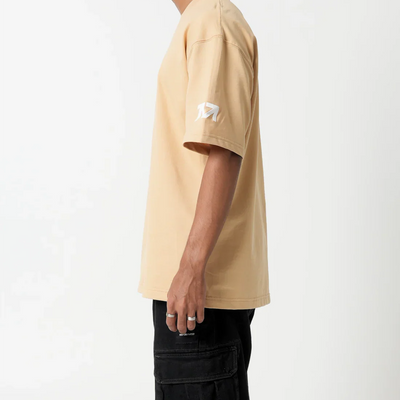 MASARO BASIC TEE - BEIGE