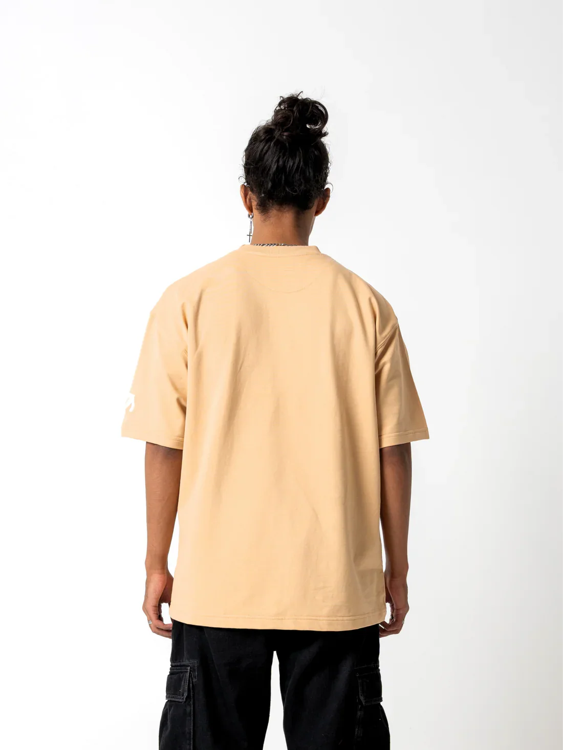 MASARO BASIC TEE - BEIGE