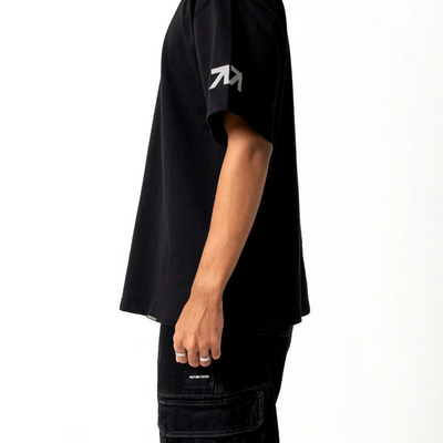 MASARO BASIC TEE- BLACK