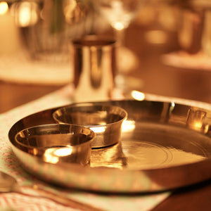 Kansa Dinner Thaali Set (11