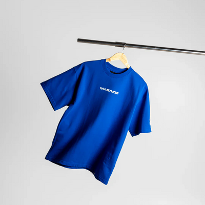 MASARO BASIC TEE - BLUE