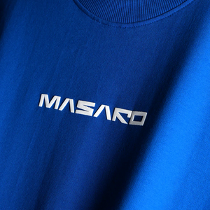 MASARO BASIC TEE - BLUE