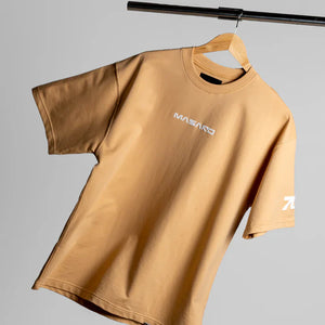 MASARO BASIC TEE - BEIGE