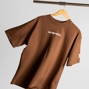 MASARO BASIC TEE - BROWN