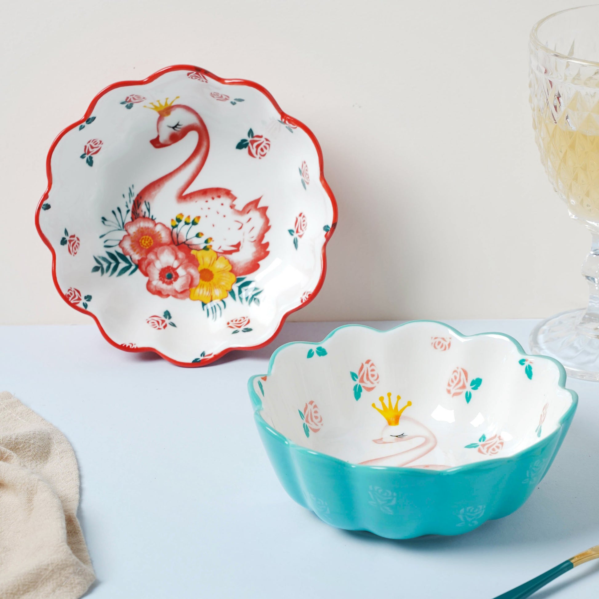 Swan Snack Bowl 400 ml