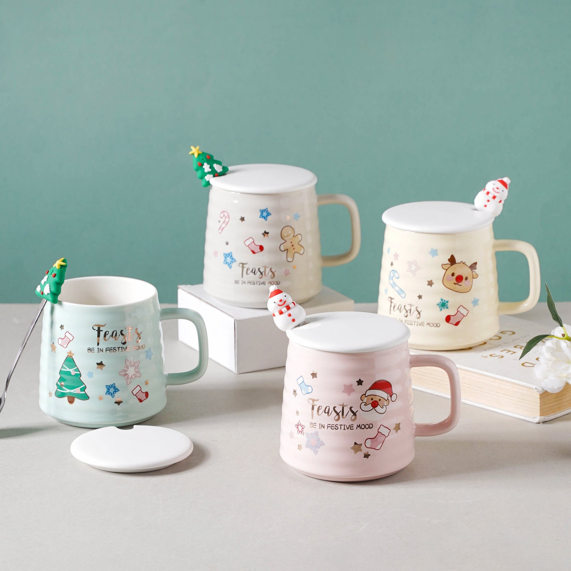 Modern Textured Ceramic Cup