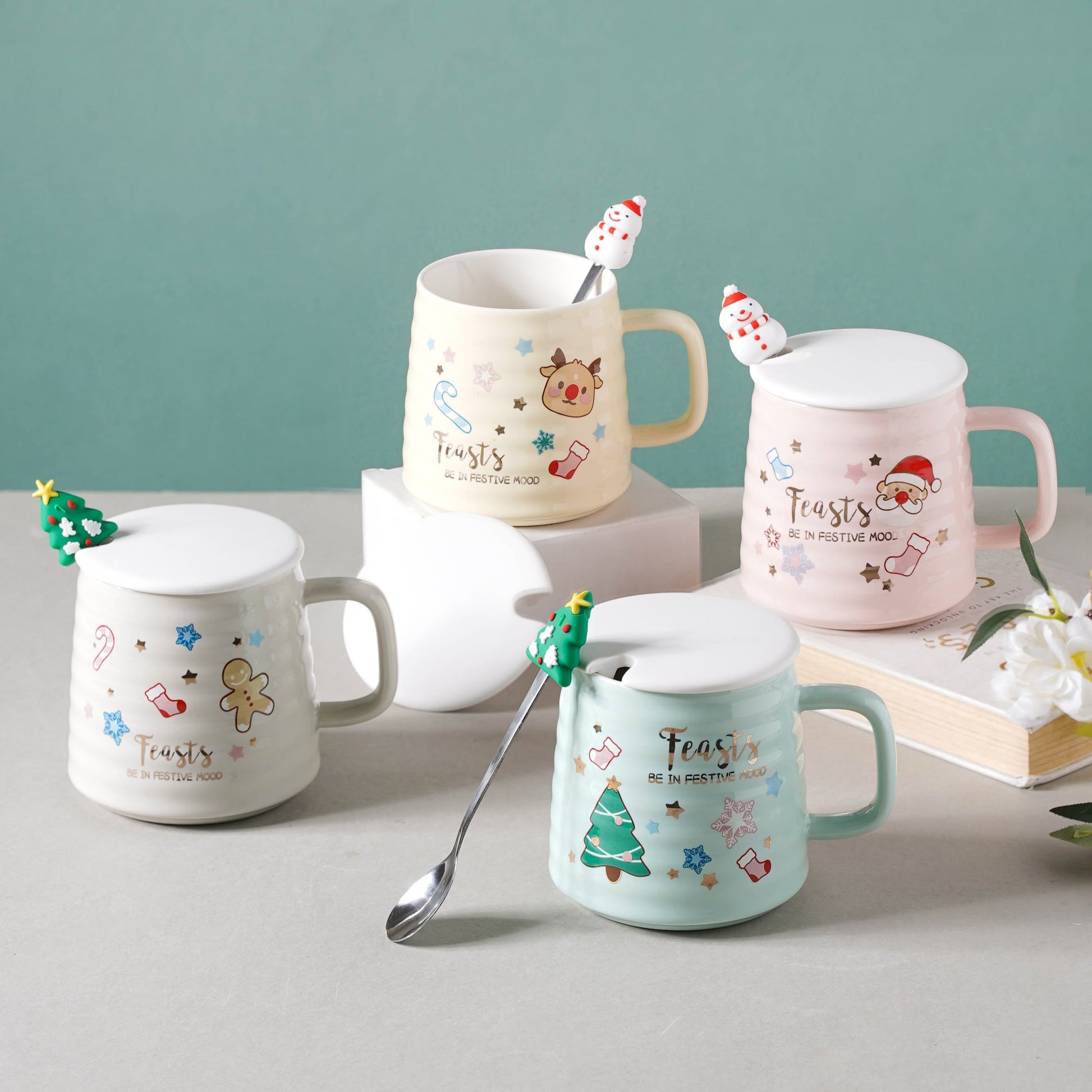 Modern Textured Ceramic Cup