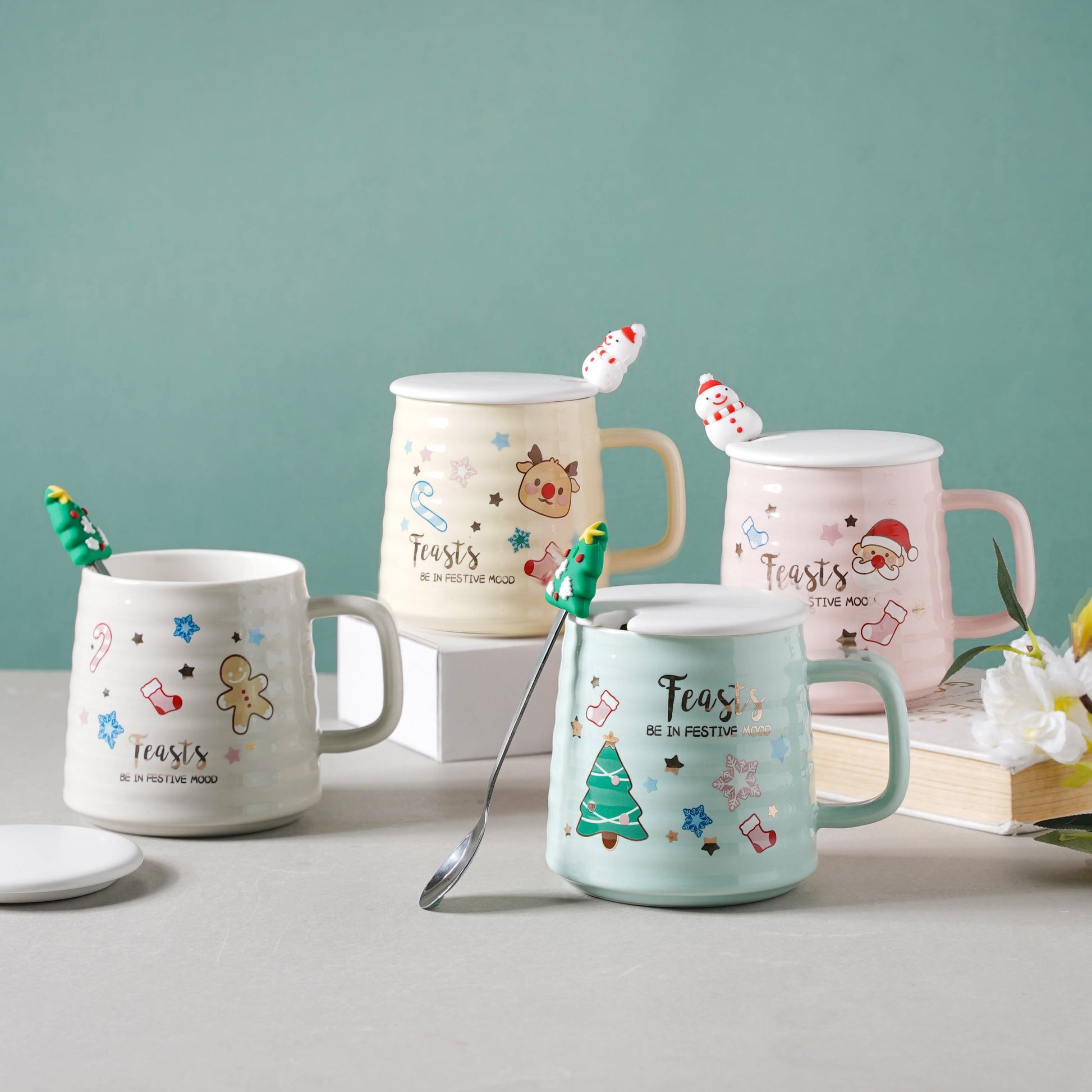 Modern Textured Ceramic Cup