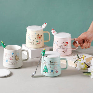 Modern Textured Ceramic Cup