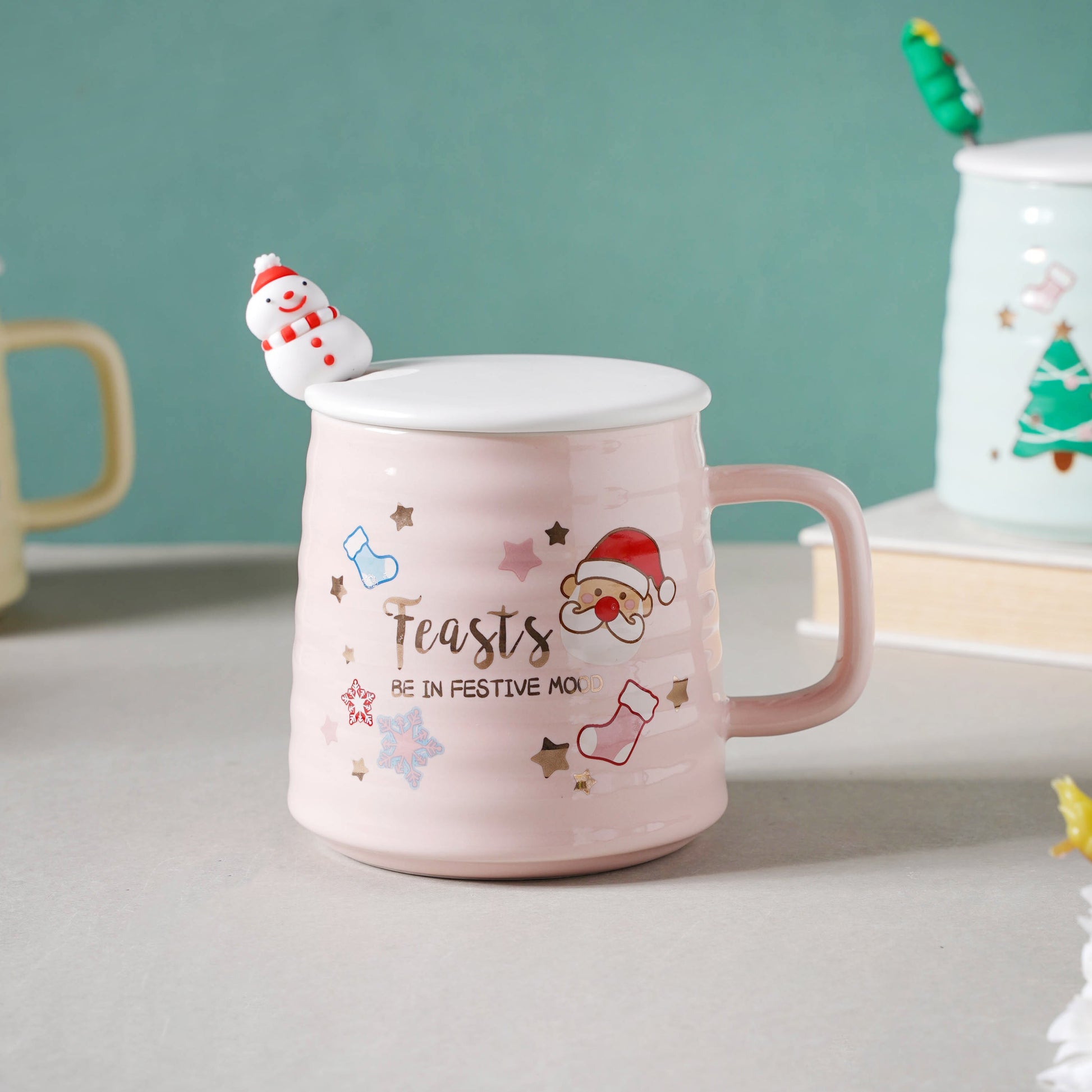 Modern Textured Ceramic Cup