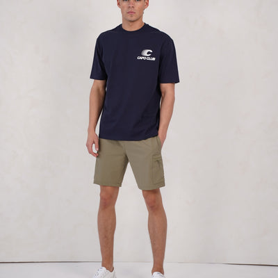 CAPO Utility Tech Olive Cargo Shorts