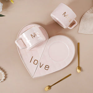 Love Cup and Plate Set
