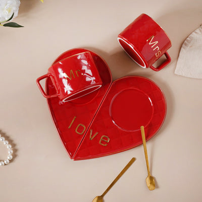 Love Cup and Plate Set