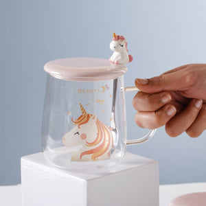 Unicorn Glass Mug