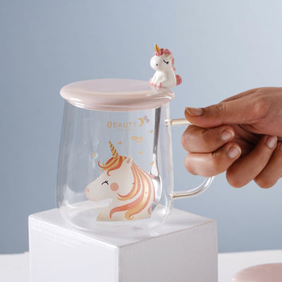 Unicorn Glass Mug