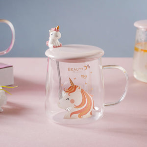 Unicorn Glass Mug