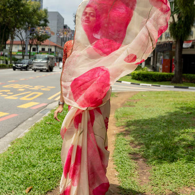 Blushing bougainvilleas