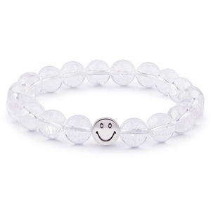 Smile Bracelet - Clear Quartz