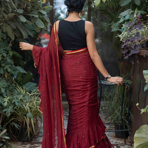Deep Ruby Swirls