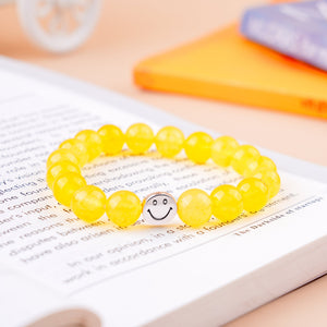Smile Bracelet - Yellow Jade