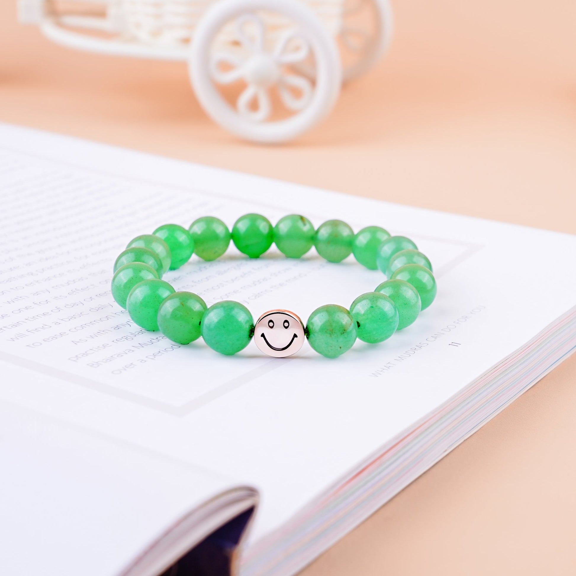 Smile Bracelet - Green Aventurine
