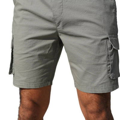 CAPO Utility Cotton Slate Grey Cargo Shorts