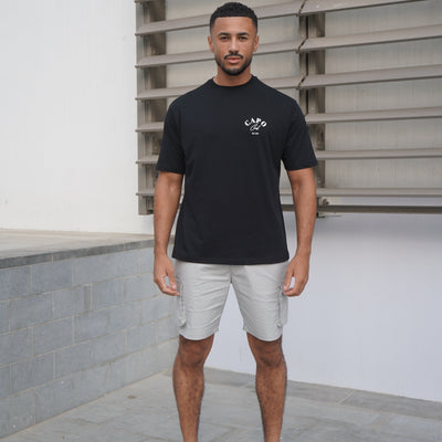 CAPO Beach Club T-Shirt Black White