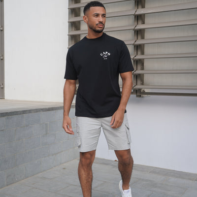 CAPO Beach Club T-Shirt Black White