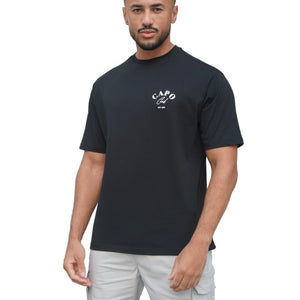 CAPO Beach Club T-Shirt Black White