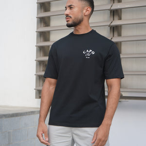CAPO Beach Club T-Shirt Black White
