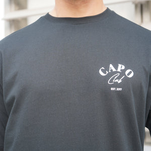 CAPO Beach Club T-Shirt Black White