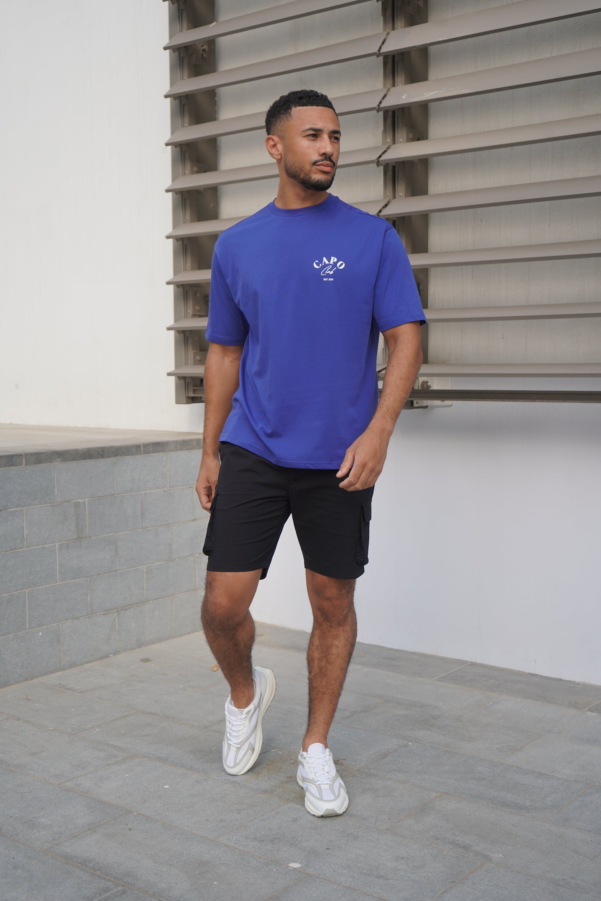 CAPO Beach Cobalt Club Blue T-Shirt