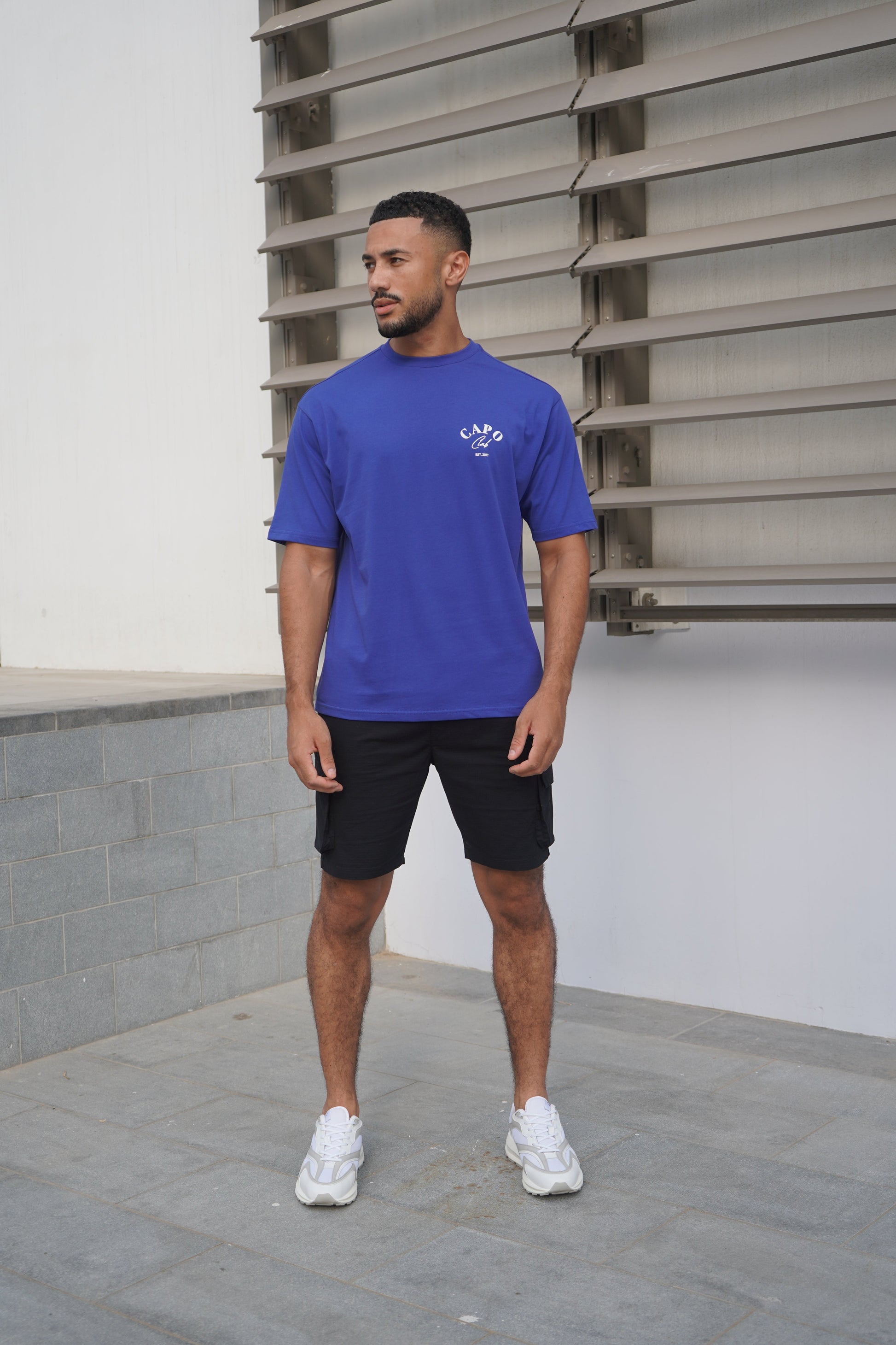 CAPO Beach Cobalt Club Blue T-Shirt