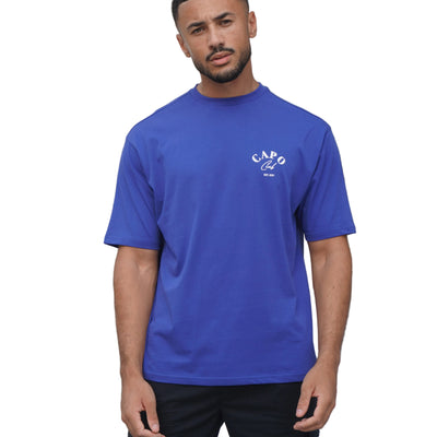 CAPO Beach Cobalt Club Blue T-Shirt
