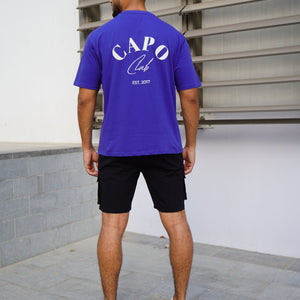 CAPO Beach Cobalt Club Blue T-Shirt