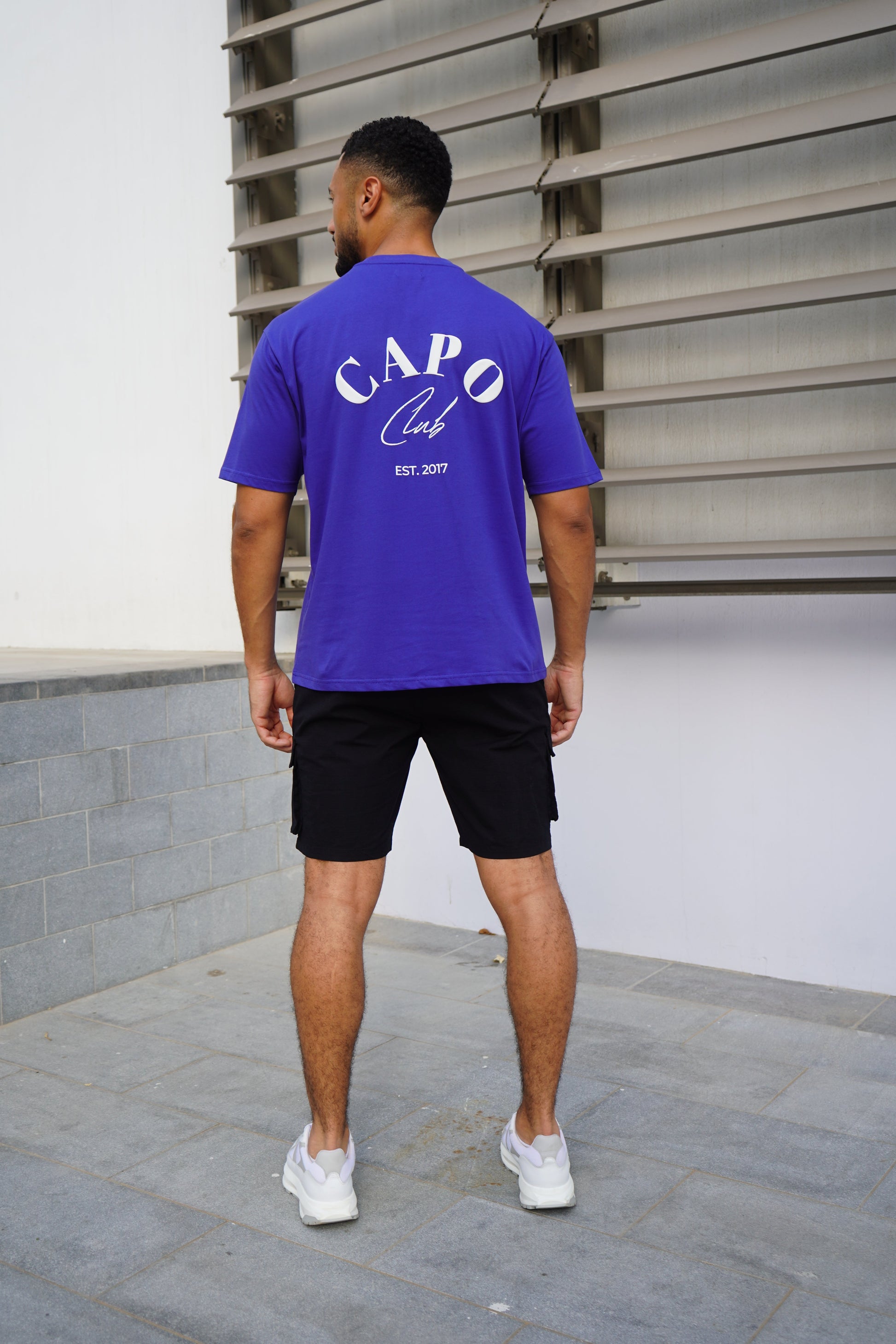 CAPO Beach Cobalt Club Blue T-Shirt