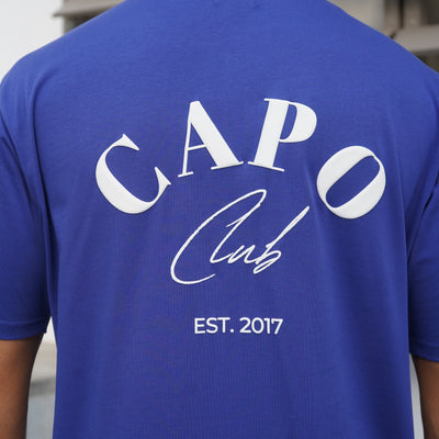 CAPO Beach Cobalt Club Blue T-Shirt