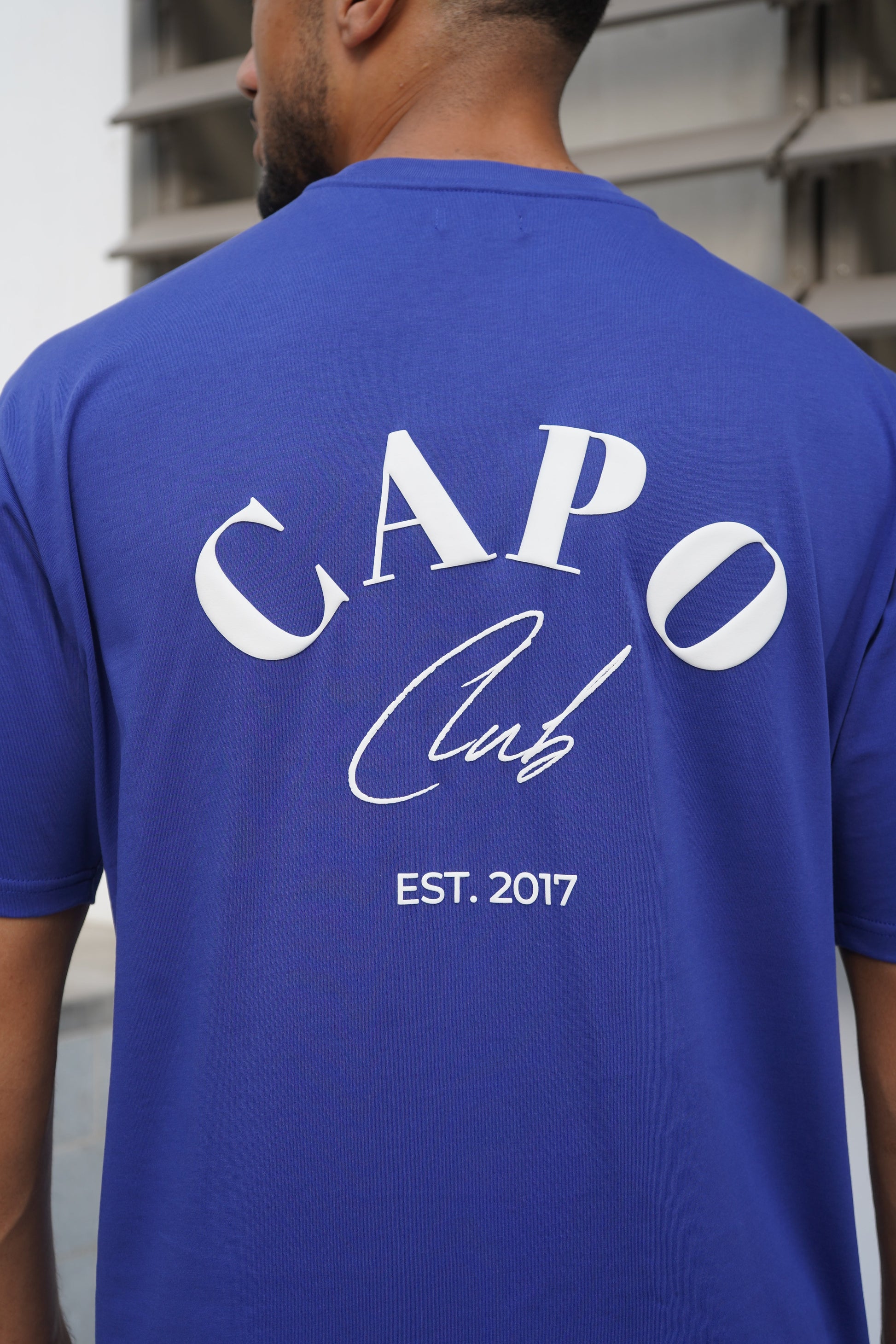 CAPO Beach Cobalt Club Blue T-Shirt