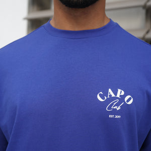 CAPO Beach Cobalt Club Blue T-Shirt
