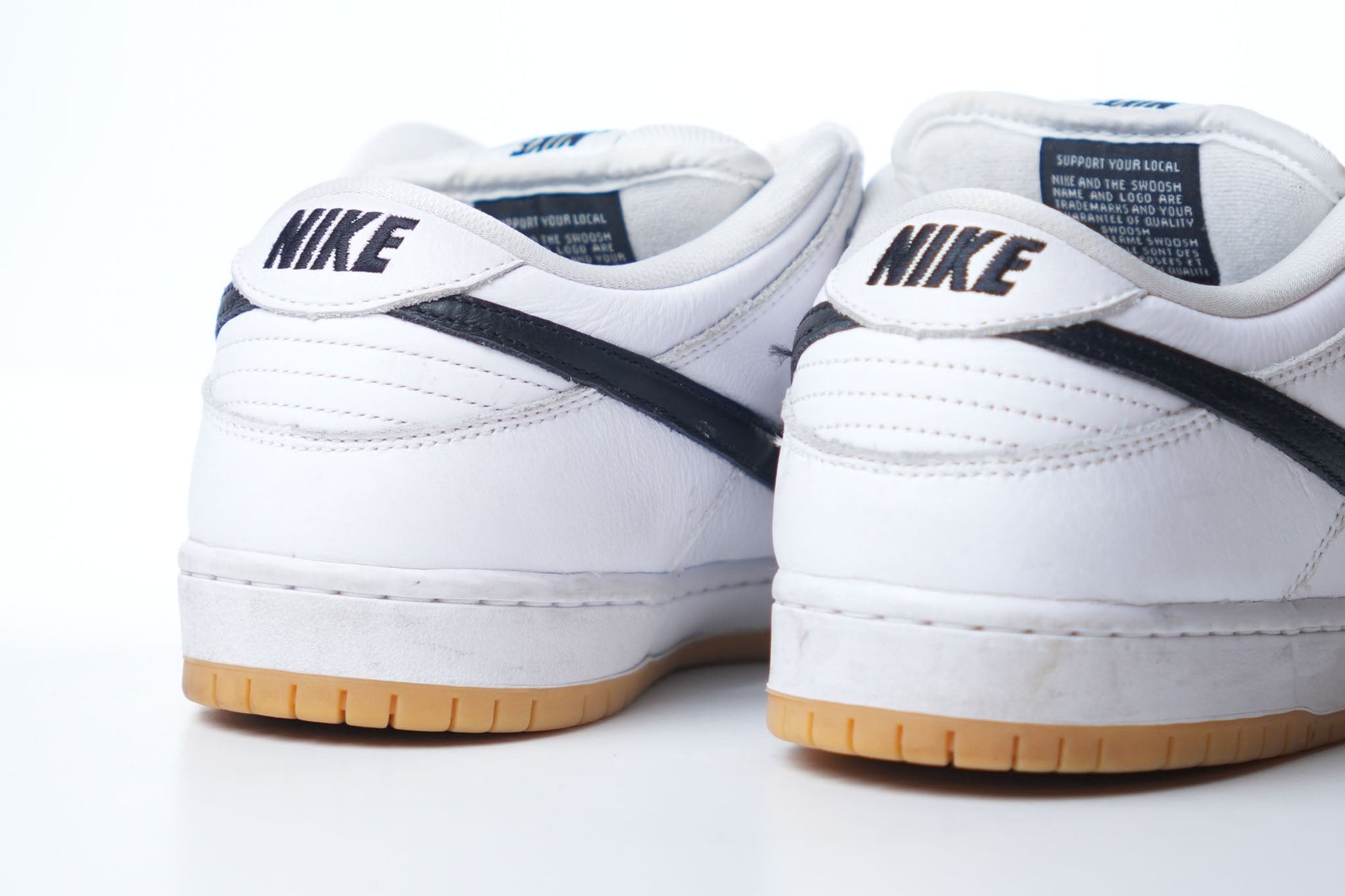 Nike SB Dunk Low 'White & Gum Light Brown'
