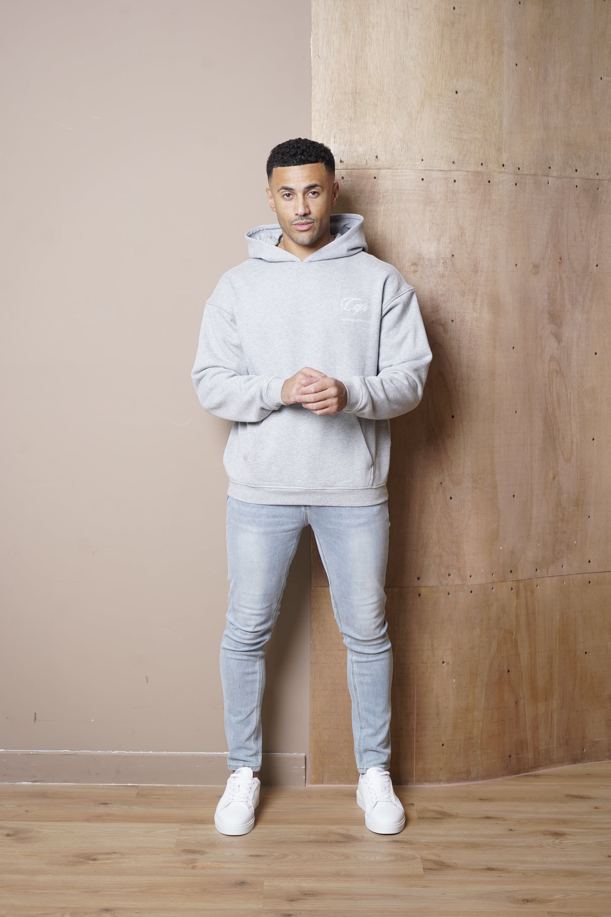 CAPO International Grey Hoodie